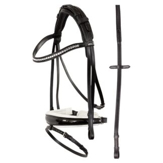 ANKY Anatomisk Trense, Sort/Hvid - FULL