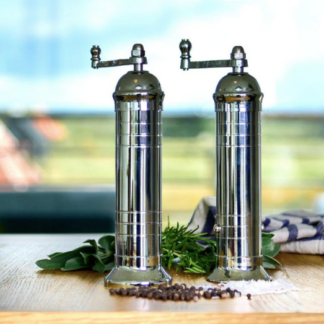 Brass Pepper Mill Salt- og peberkværn Chrome Mill - Brass Pepper Mill