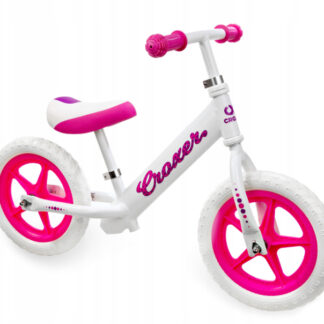 Cadea Pink White Løbecykel by Croxer