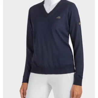 Equiline Erenze V-hals Pullover - AW23 - STR XL