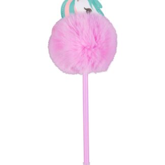 Equipage Unicorn Pom Pom Pen, Lilla