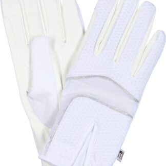 Catago Fir-Tech Ness Sommer Ridehandsker, Hvid - STR 6,5